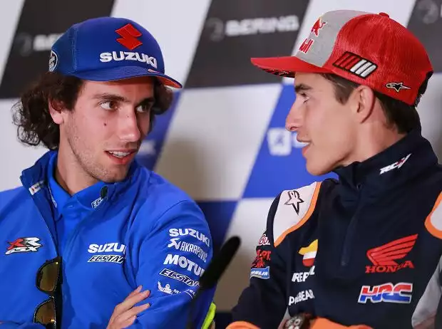 Titel-Bild zur News: Alex Rins, Marc Marquez