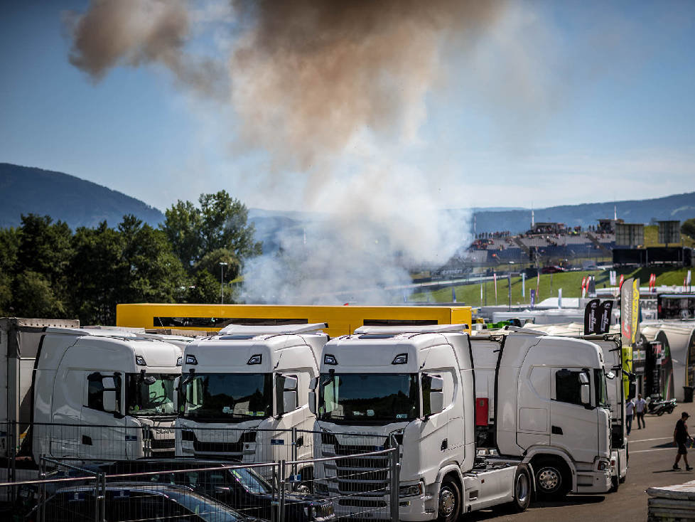 MotoE Feuer