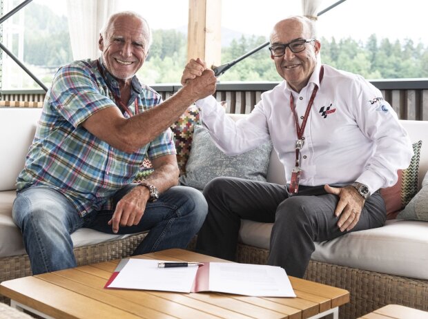 Dietrich Mateschitz, Carmelo Ezpeleta Dietrich Mateschitz, Carmelo Ezpeleta