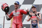 Andrea Dovizioso und Marc Marquez 