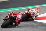 Marc Marquez (Honda) und Andrea Dovizioso (Ducati) 