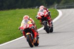 Marc Marquez (Honda) und Andrea Dovizioso (Ducati) 