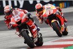 Andrea Dovizioso vor Marc Marquez 