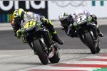 Maverick Vinales vor Valentino Rossi 