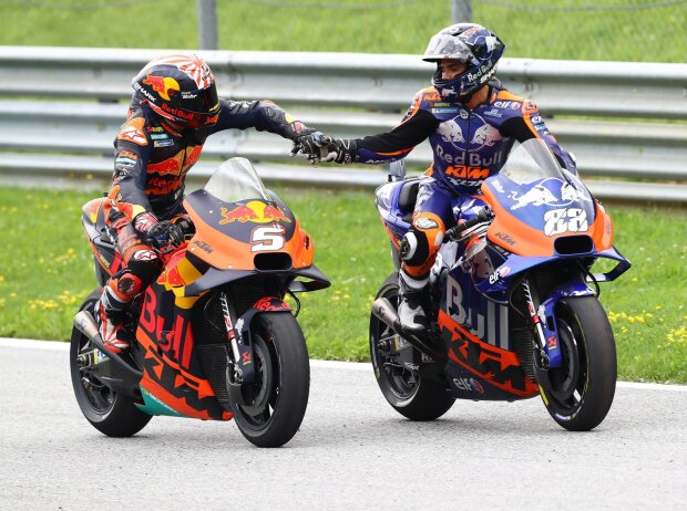 Johann Zarco, Miguel Oliveira Johann Zarco, Miguel Oliveira