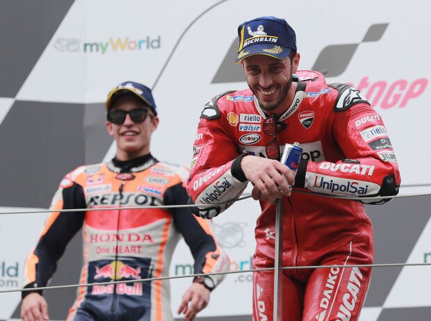 Andrea Dovizioso, Marc Marquez