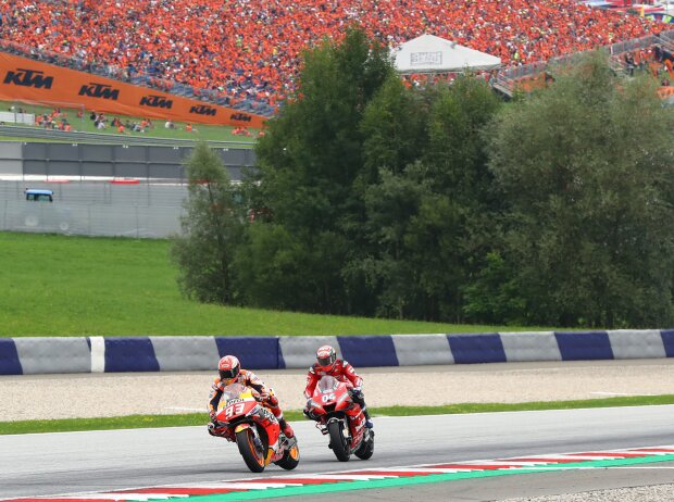 Marc Marquez, Andrea Dovizioso Marc Marquez, Andrea Dovizioso
