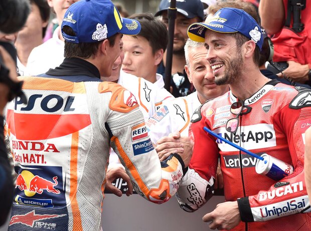Andrea Dovizioso, Marc Marquez Andrea Dovizioso, Marc Marquez