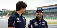 Bild zum Inhalt: Perez weiter voll des Lobes: Stroll hat sich "massiv verbessert"