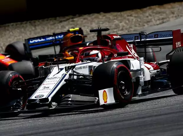 Kimi Räikkönen, Lando Norris Titel-Bild zur News: Kimi Räikkönen, Lando Norris