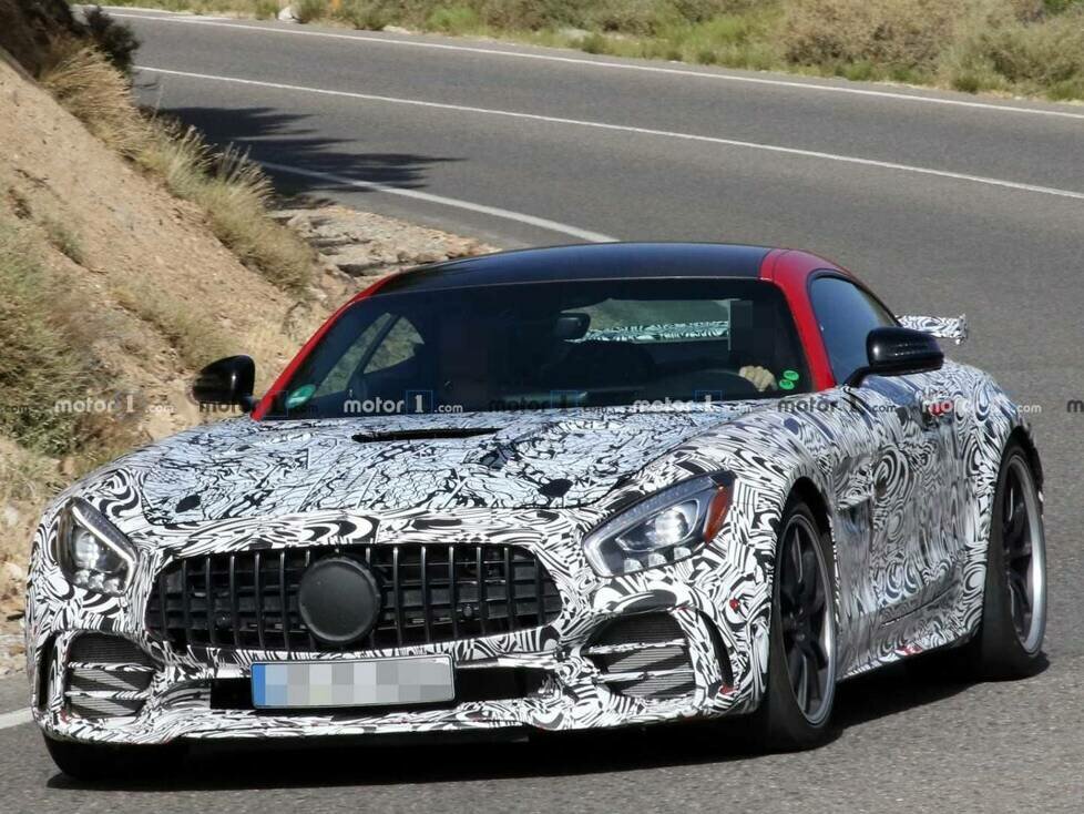 Mercedes-AMG GT R Black Series Erlkönig