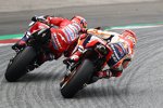 Andrea Dovizioso (Ducati) und Marc Marquez (Honda) 