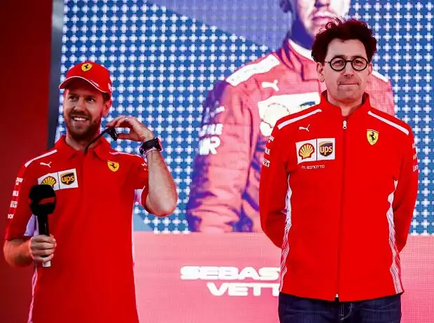 Sebastian Vettel, Charles Leclerc Titel-Bild zur News: Sebastian Vettel, Charles Leclerc