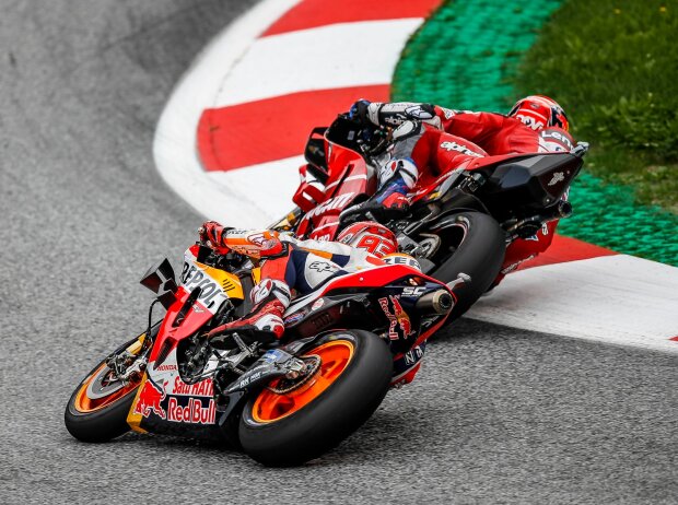 Marc Marquez, Andrea Dovizioso Marc Marquez, Andrea Dovizioso