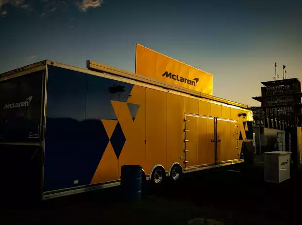 IndyCar-Renntransporter: McLaren Racing Titel-Bild zur News: IndyCar-Renntransporter: McLaren Racing