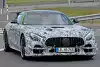 Bild zum Inhalt: Mercedes-AMG GT R Black Series (2020) mit wildem Flügel erwischt