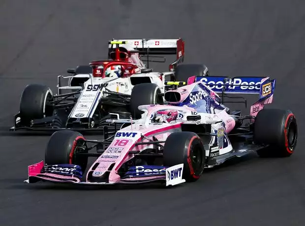 Titel-Bild zur News: Lance Stroll, Antonio Giovinazzi