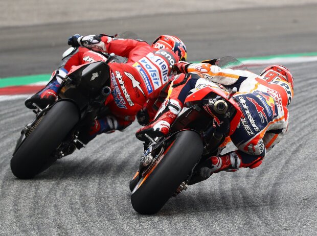 Andrea Dovizioso, Marc Marquez