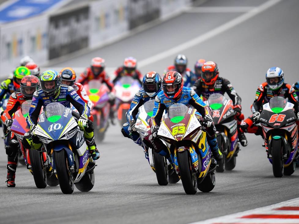 MotoE Start in Spielberg