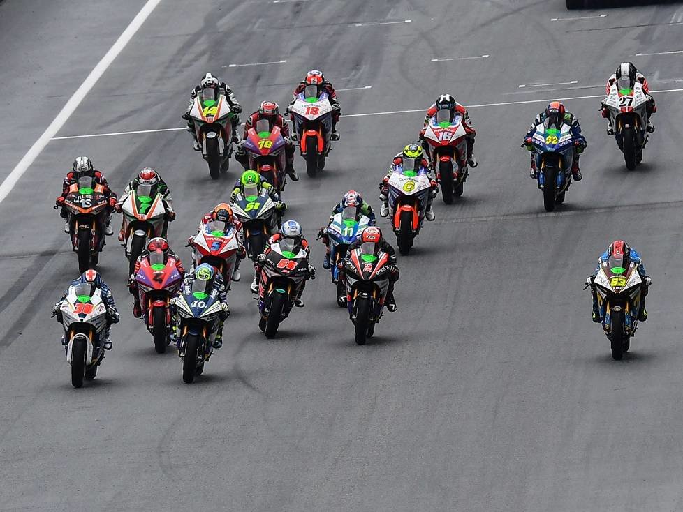 MotoE Start in Spielberg