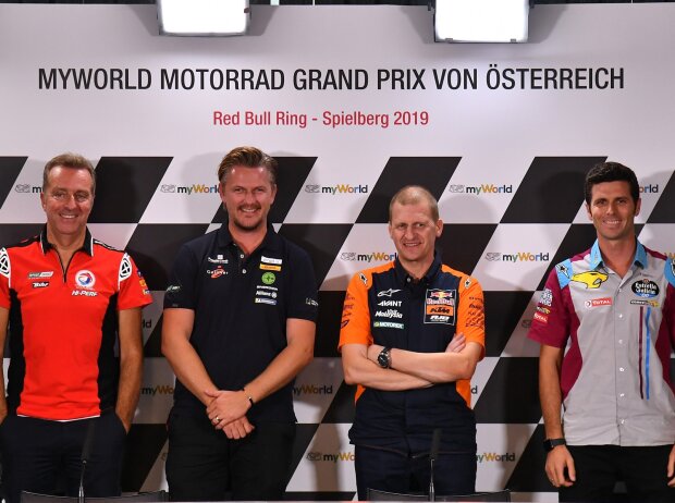 Herve Poncharal, Johan Stigefelt, Aki Ajo, Joan Olive Herve Poncharal, Johan Stigefelt, Aki Ajo, Joan Olive