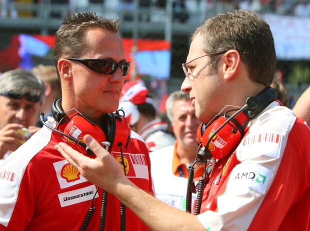 Michael Schumacher, Stefano Domenicali