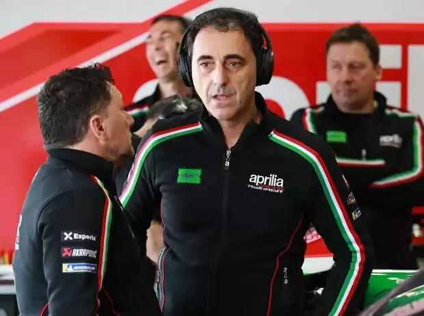 Fausto Gresini, Romano Albesiano Titel-Bild zur News: Fausto Gresini, Romano Albesiano