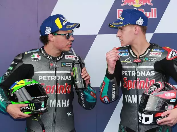 Fabio Quartararo, Franco Morbidelli Titel-Bild zur News: Fabio Quartararo, Franco Morbidelli