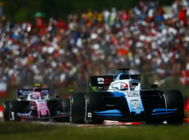 George Russell, Lance Stroll Titel-Bild zur News: George Russell, Lance Stroll