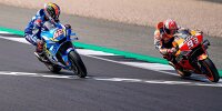 Bild zum Inhalt: MotoGP Silverstone 2019: Rins bezwingt Marquez auf der Ziellinie