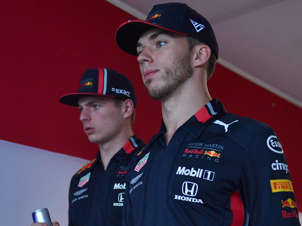 Max Verstappen, Pierre Gasly