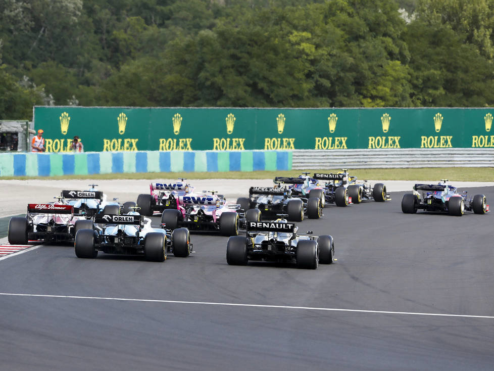 Nico Hülkenberg, Alexander Albon, Daniil Kwjat, Kevin Magnussen, Sergio Perez, Lance Stroll