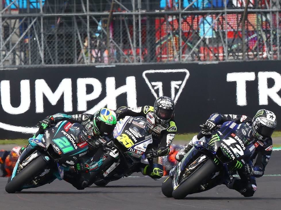 Franco Morbidelli, Cal Crutchlow, Maverick Vinales