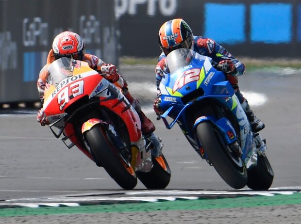 Alex Rins, Marc Marquez Alex Rins, Marc Marquez