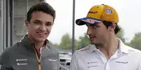 Bild zum Inhalt: SimRacing: Sainz zweifelt an Vorteilen für Norris und Verstappen