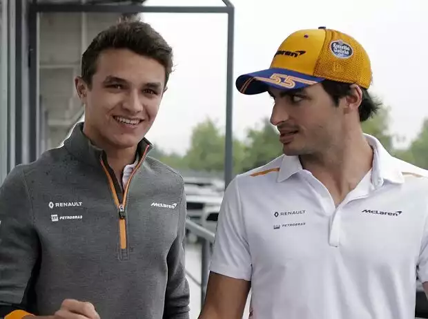 Lando Norris, Carlos Sainz Titel-Bild zur News: Lando Norris, Carlos Sainz