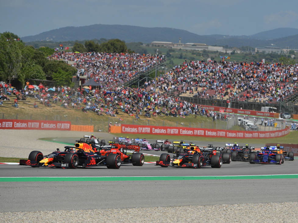 Max Verstappen, Charles Leclerc, Pierre Gasly, Romain Grosjean, Kevin Magnussen