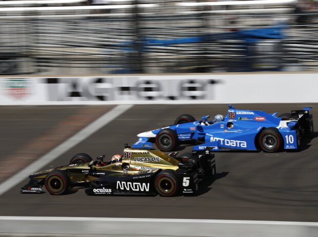 James Hinchcliffe, Tony Kanaan, Chip Ganassi