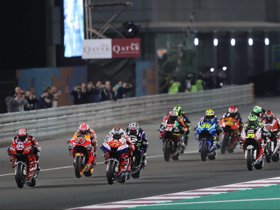 Start zum GP Katar 2019 in Losail