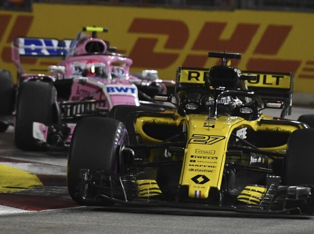 Nico Hülkenberg, Esteban Ocon Nico Hülkenberg, Esteban Ocon
