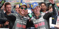 Bild zum Inhalt: MotoGP-Test in Misano: Petronas-Piloten vor Marquez, Rossi Fünfter