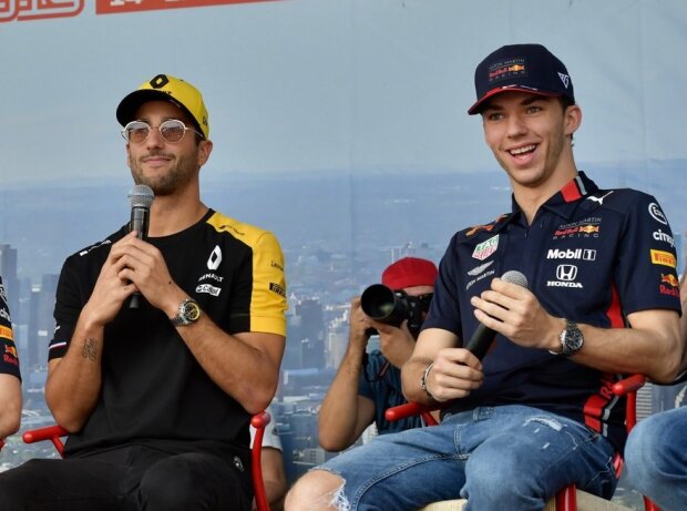 Nico Hülkenberg, Max Verstappen, Daniel Ricciardo, Pierre Gasly Nico Hülkenberg, Max Verstappen, Daniel Ricciardo, Pierre Gasly