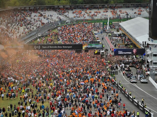 Fans in Hockenheim Fans in Hockenheim
