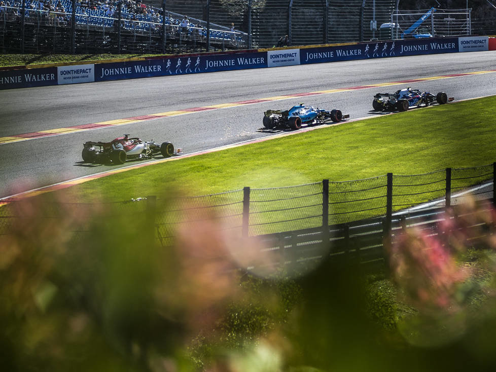 Pierre Gasly, Robert Kubica, Kimi Räikkönen