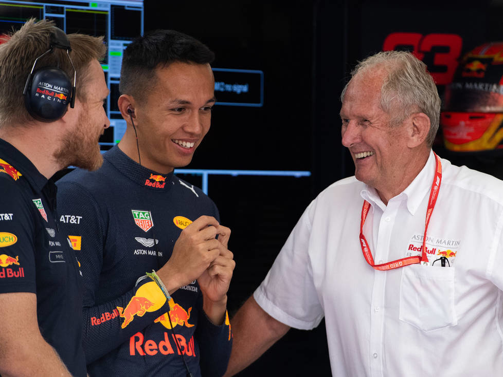 Alexander Albon, Helmut Marko