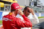 Lewis Hamilton (Mercedes) und Sebastian Vettel (Ferrari) 