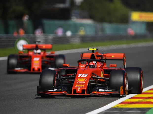 Charles Leclerc, Sebastian Vettel Charles Leclerc, Sebastian Vettel