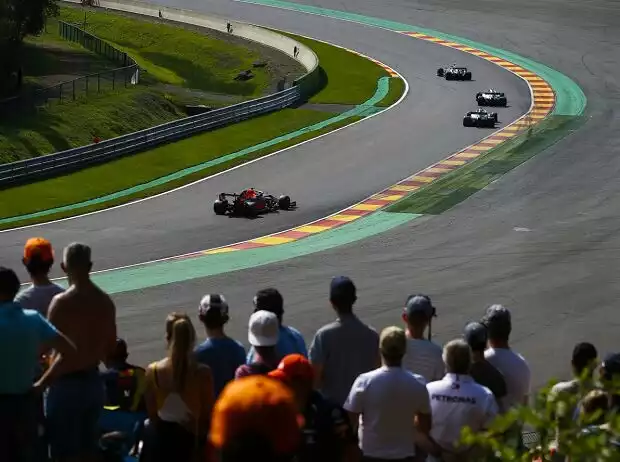 Kevin Magnussen, Valtteri Bottas, Lewis Hamilton, Max Verstappen Titel-Bild zur News: Kevin Magnussen, Valtteri Bottas, Lewis Hamilton, Max Verstappen