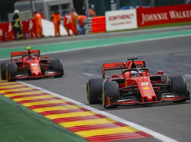 Sebastian Vettel, Charles Leclerc Titel-Bild zur News: Sebastian Vettel, Charles Leclerc