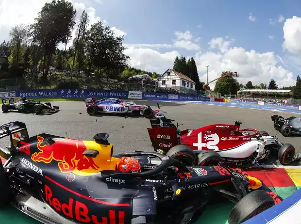 Max Verstappen, Kimi Räikkönen Titel-Bild zur News: Max Verstappen, Kimi Räikkönen